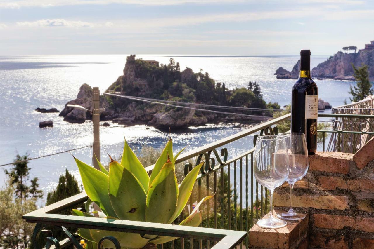 Appartement Terrasse sur Isola Bella à Taormine Extérieur photo